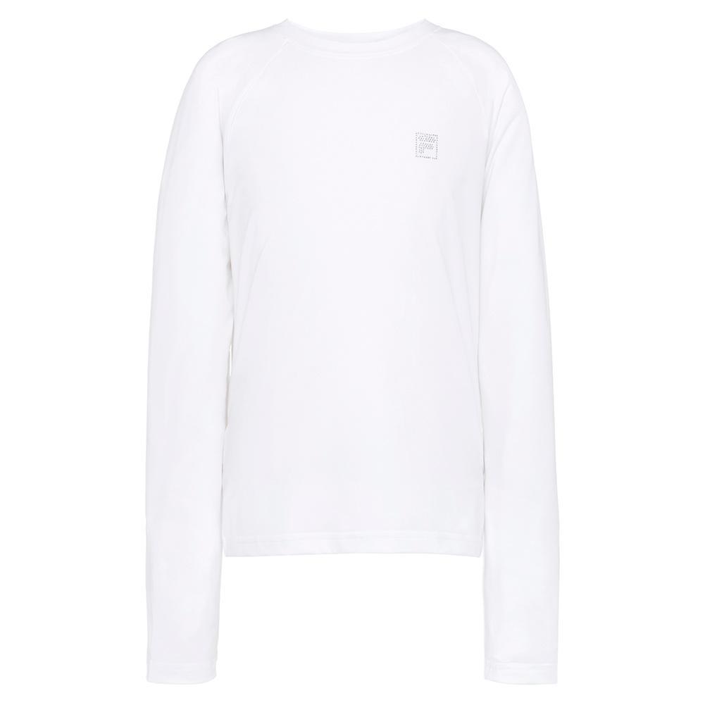 Girls` Essentials Long Sleeve Tennis UV Blocker Top Apparel Fila
