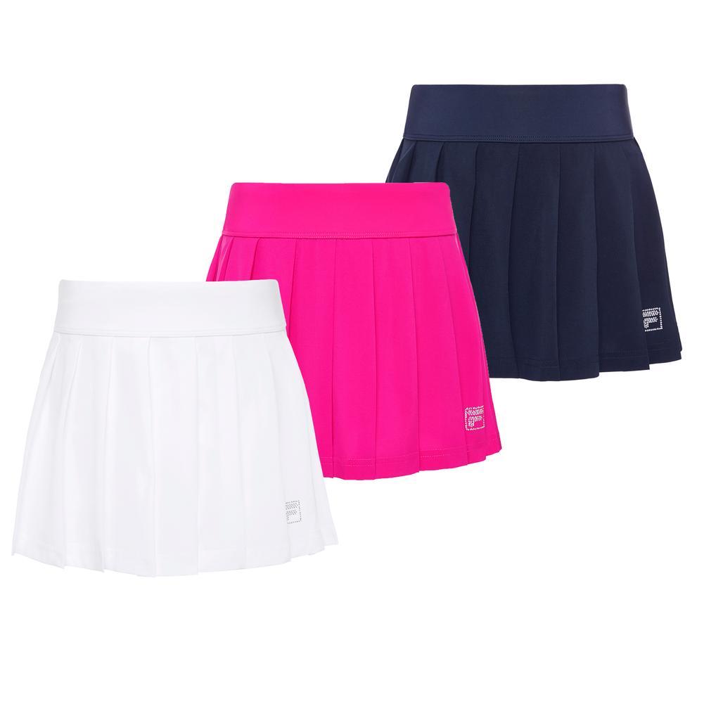 Girls` Essentials Pleated Tennis Skort Apparel Fila