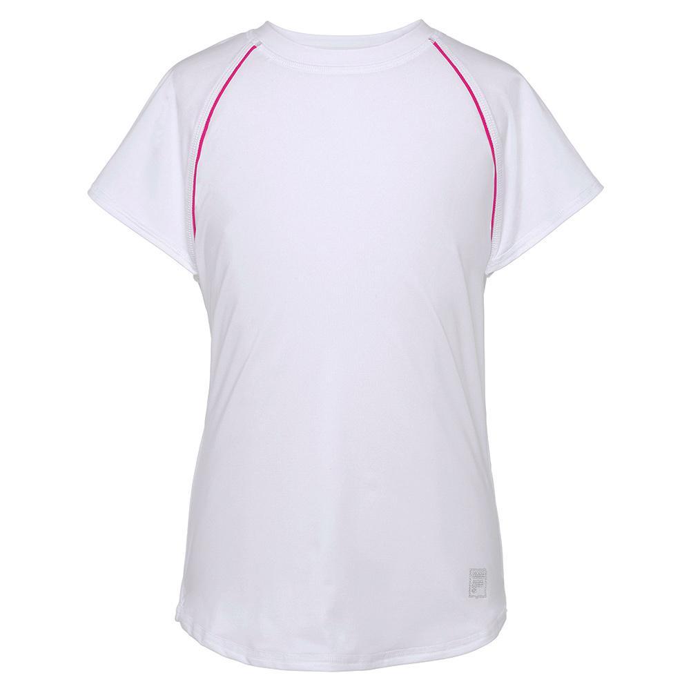 Girls` Essentials Short Sleeve Tennis Top Apparel Fila