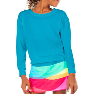 Girls' Hype Tennis Long Sleeve Apparel Lucky In Love