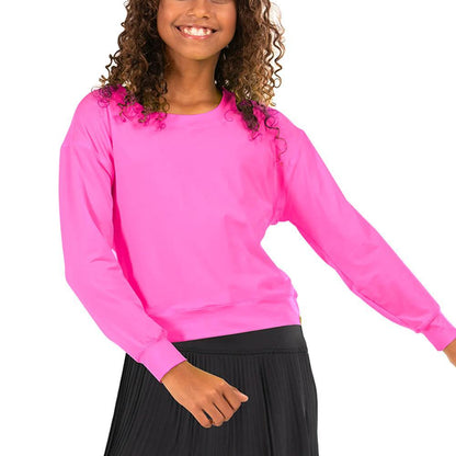 Girls' Hype Tennis Long Sleeve Apparel Lucky In Love