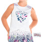 Girl's Tennis Tank Apparel Lucky In Love