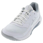 Women's Gel-Dedicate 8 Tennis Shoes White and Pure Silver Footwear Asics