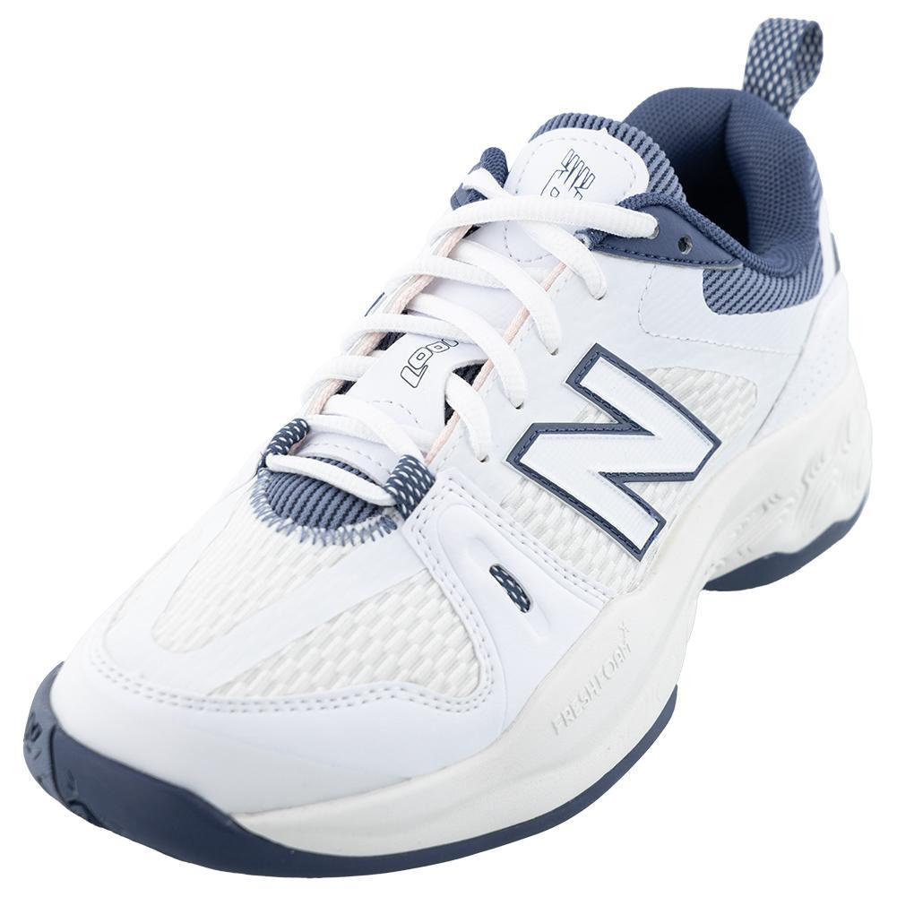 Women's Fresh Foam X 1007 2E Width Tennis Shoes White Footwear New Balance