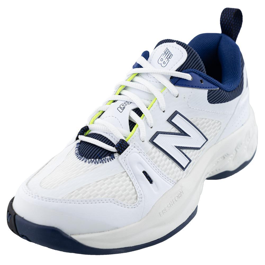 Men's Fresh Foam X 1007 4E Width Tennis Shoes White Footwear New Balance