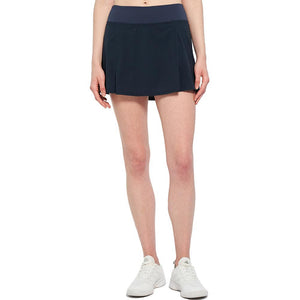 Women's Run 13 Inch Tennis Skort Dark Navy Apparel Lija