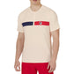 Men's Heritage Short Sleeve Henley Tennis Polo Apparel Fila