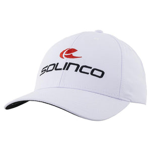 All Court Performance Cap White and Red Solinco