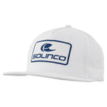 Trucker Cap Snap Back White and Blue Solinco