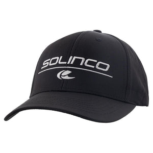 All Court Performance Cap Black and Silver Solinco