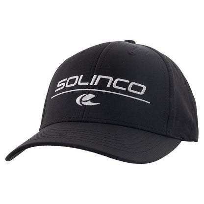 All Court Performance Cap Black and Silver Solinco