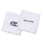 Single-Wide Wrist Band White and Gray Solinco