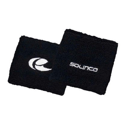 Single-Wide Wrist Band Black and White Solinco