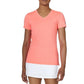 Women`s Short Sleeve V-Neck Pickleball Top Apparel Fila