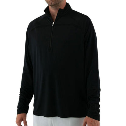 Men's Essentials Half Zip Tennis top Apparel Fila