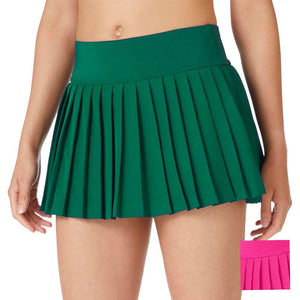 Women`s Heritage Pleated Woven Tennis Skort Apparel Fila