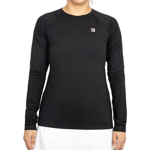 Womens Essentials Long Sleeve UV Blocker Tennis Top Apparel Fila