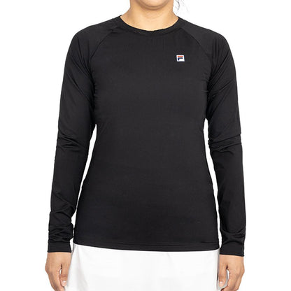 Womens Essentials Long Sleeve UV Blocker Tennis Top Apparel Fila
