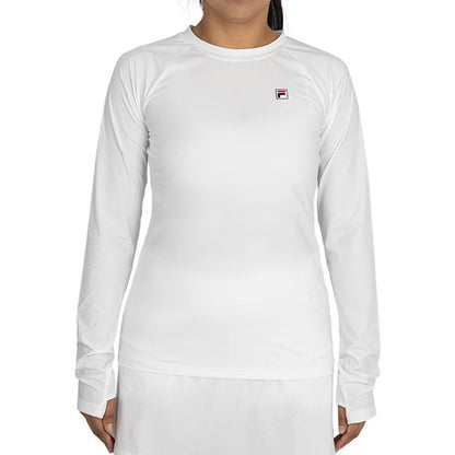 Womens Essentials Long Sleeve UV Blocker Tennis Top Apparel Fila