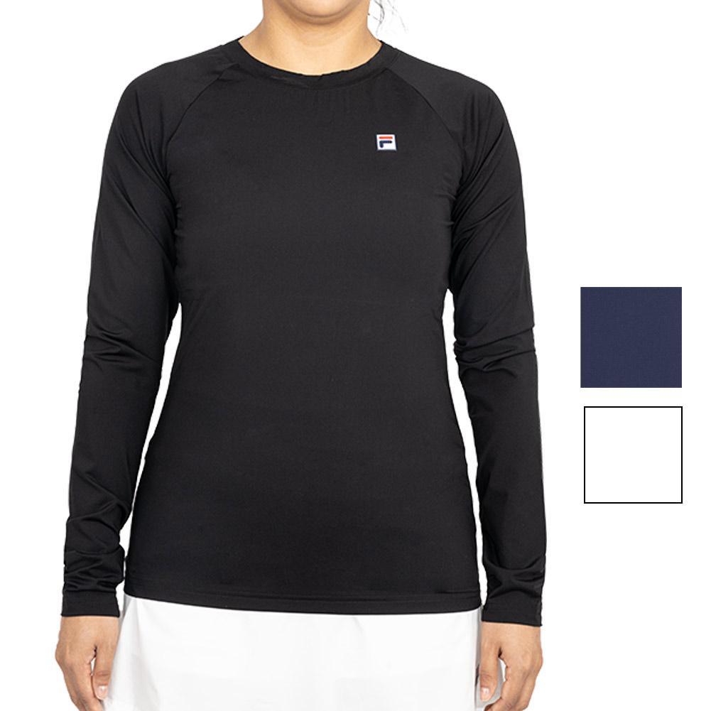 Womens Essentials Long Sleeve UV Blocker Tennis Top Apparel Fila