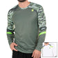 Men's Urban Camo Long Sleeve Tennis Top Apparel K-Swiss