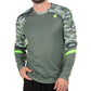 Men's Urban Camo Long Sleeve Tennis Top Apparel K-Swiss