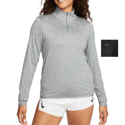 Women's Dri-Fit Swift Element UV 1/4 Zip Running Top Apparel Nike
