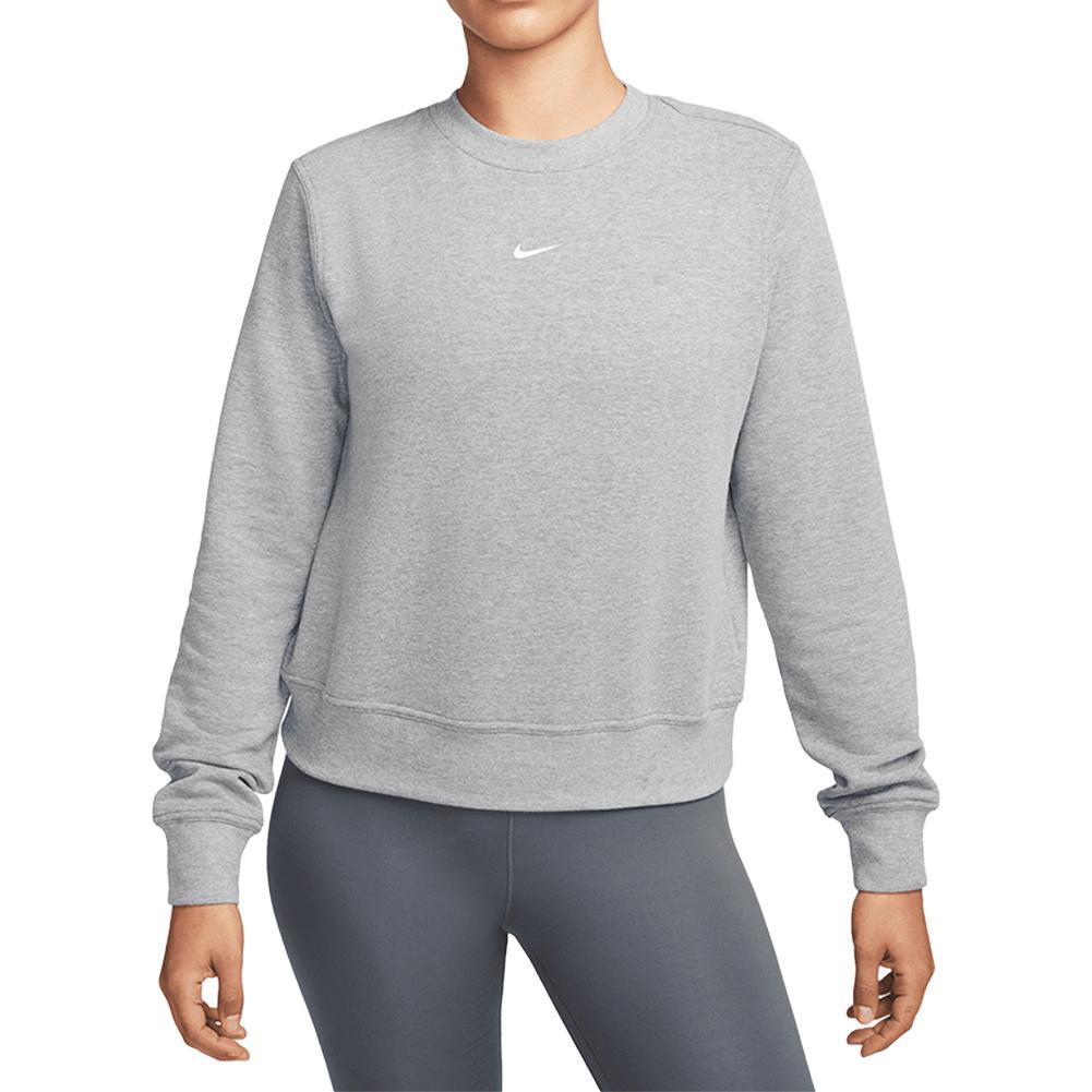 Women's Dri-Fit One Crew-Neck French Terry Sweatshirt Apparel Nike