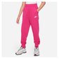 Girl's Club Fleece High-Waisted Fitten Pants Apparel Nike