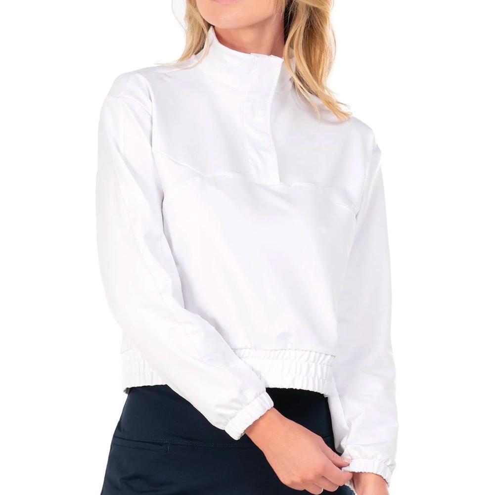 Women's Mock Tennis Pullover Apparel Lucky In Love
