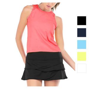 Women's LUV Freedom Crop Tennis Tank Apparel Lucky In Love
