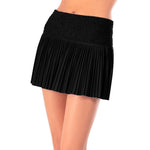 Women`s Long Pleated Smocked Tennis Skort Apparel Lucky In Love