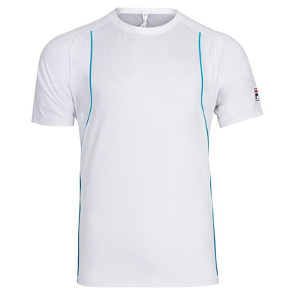 Men's Backspin Short Sleeve Mesh Tennis Crew Apparel Fila