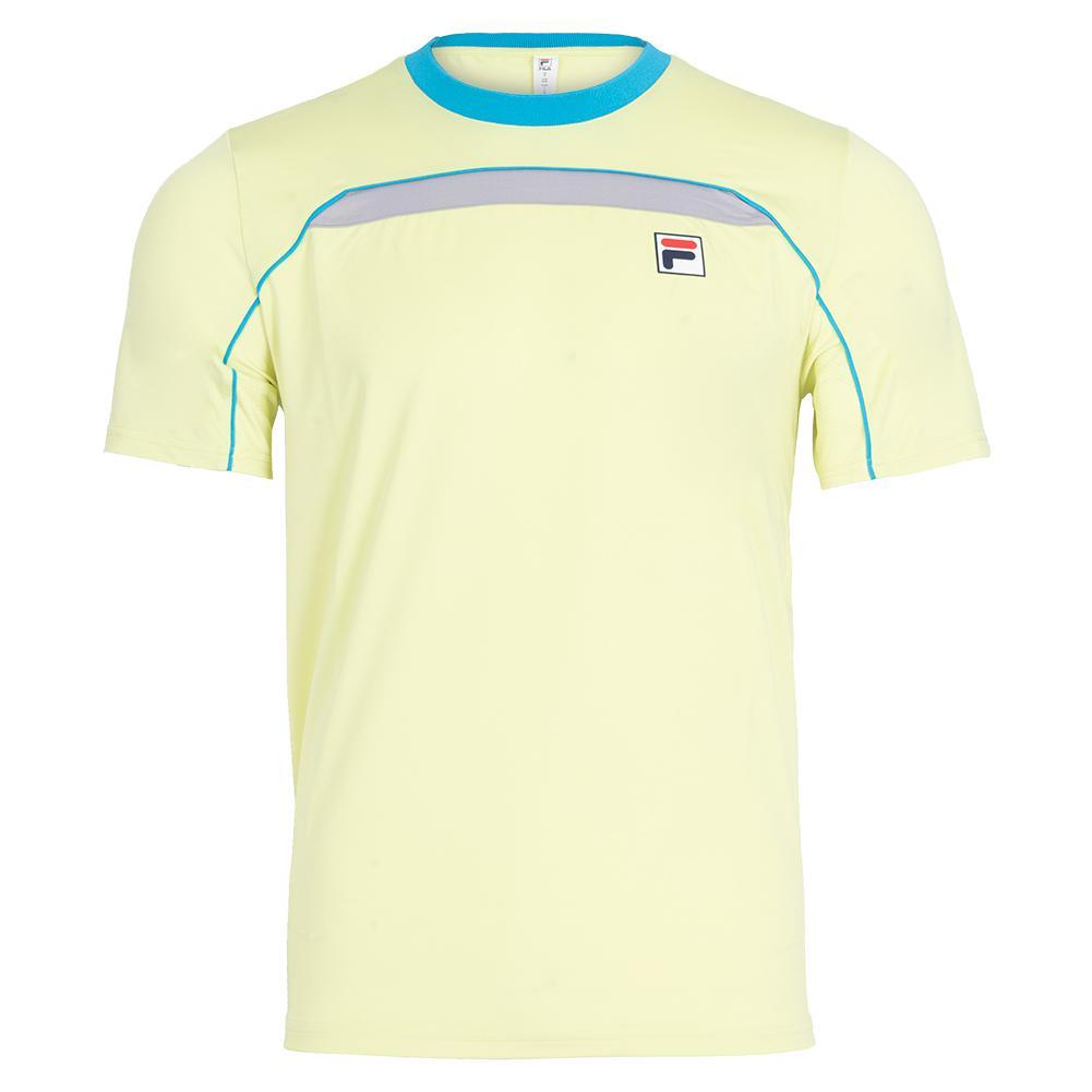 Men's Backspin Short Sleeve Tennis Top Apparel Fila