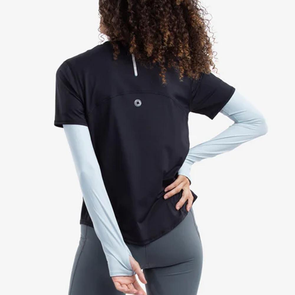 Women`s Short Sleeve Tennis Crew Apparel BloqUV