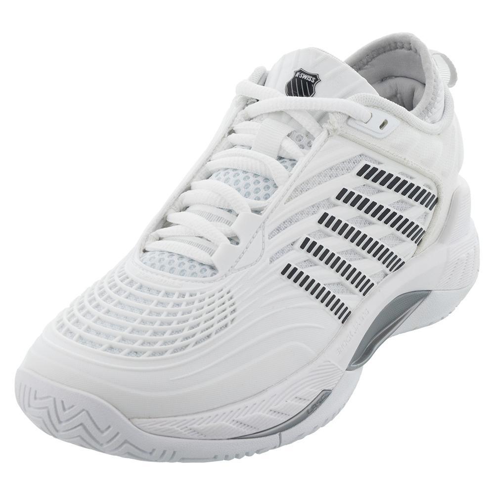 Women's Hypercourt Supreme 2 Tennis Shoes White and Vapor Blue Footwear K-Swiss