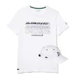 Men's Novak Djokovic Tennis T-Shirt/Cap Bundle Apparel Lacoste