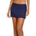Women's Indra 13.5 Inch Tennis Skort Zigzag Zebra Apparel Tail