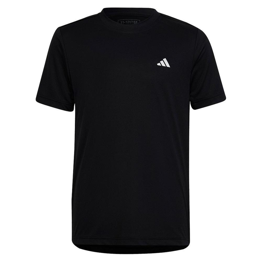 Boys` Club Tennis T-Shirt Black Adidas