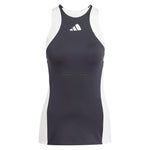 Women's Premium Tennis Tank Black and White Adidas
