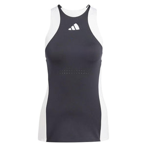 Women's Premium Tennis Tank Black and White Adidas