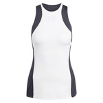 Women's Premium Tennis Tank White and Black Adidas