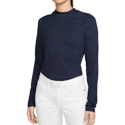 Women`s Dri-Fit Victory Long Sleeve Print Tennis Top Apparel Nike