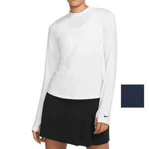 Women`s Dri-Fit Victory Long Sleeve Print Tennis Top Apparel Nike