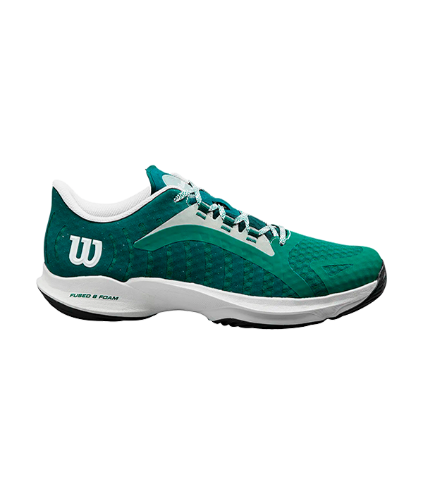 Wilson Hurakn Pro Evergreen/Withe/Black Padel Shoes Zapatillas Wilson