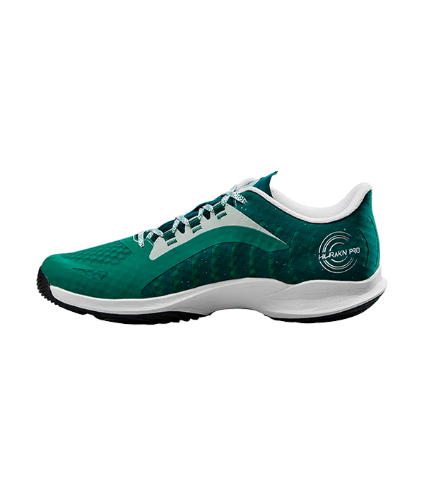 Wilson Hurakn Pro Evergreen/Withe/Black Padel Shoes Zapatillas Wilson
