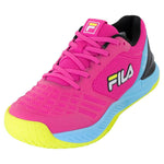 Women's Axilus 3 Tennis Shoes Pink Glo and Bluefish Footwear Fila
