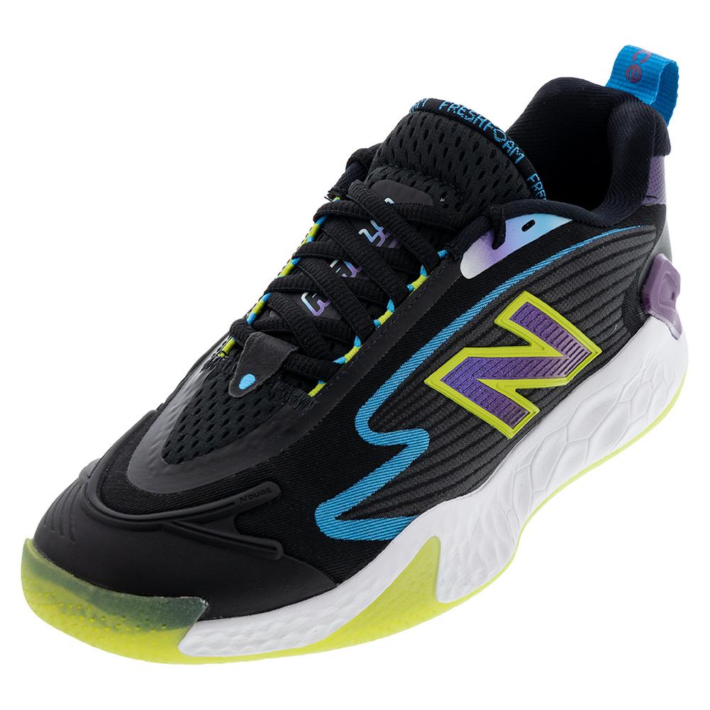 Men`s Fresh Foam X CT-Rally D Width Tennis Shoes Black and Purple Fade Footwear New Balance