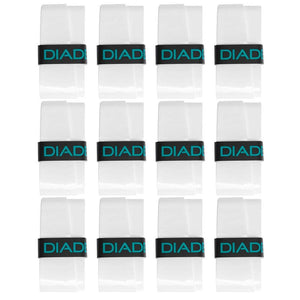 Pro Feel Tennis Overgrip 12 Pack White Diadem