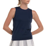 Women's Game Time Tennis Tank Peacoat Apparel K-Swiss